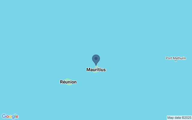 Kaart met locatie Stranden van Grand Baie